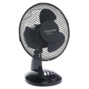 Ventilateur de table 35cm 45w noir Bestron DFT35Z