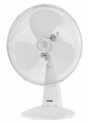 Ventilateur de table blanc 40W 35 cm Varma