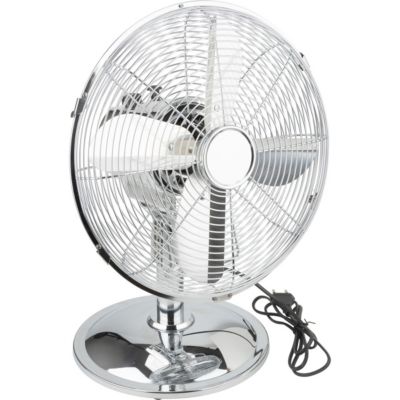 Ventilateur de table Boreas diamètre 30cm - Argent - Voltman