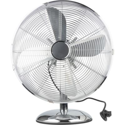 Ventilateur de table Boreas diamètre 40cm - Argent - Voltman