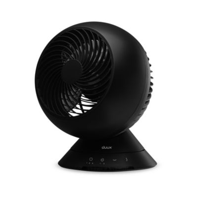Ventilateur de table forme globe Duux 3 vitesses noir