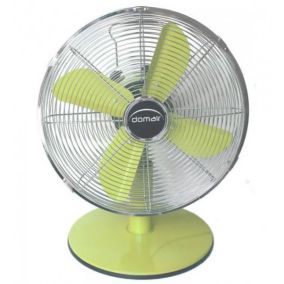 Ventilateur de table métallique 30 cm vert Domair