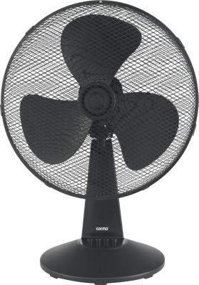 Ventilateur de table noir 40W 35 cm Varma