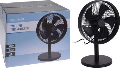 Ventilateur de table noir 5 cm Excellent