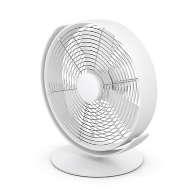 Ventilateur de table oscillant USB Tim blanc