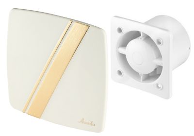 Ventilateur Ecru ABS Hygrostat Extracteur D'air 100mm Awenta