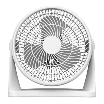 Ventilateur mini 3 vitesses blanc 28 cm