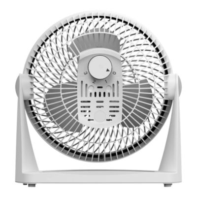 Ventilateur mini 3 vitesses blanc 28 cm
