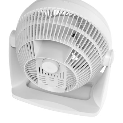 Ventilateur mini 3 vitesses blanc 28 cm