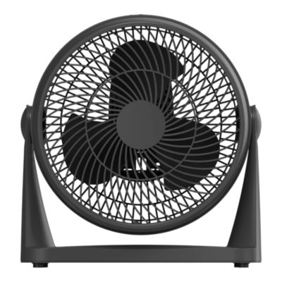 Ventilateur mini 3 vitesses noir 28 cm