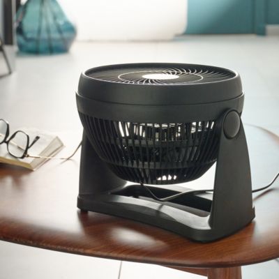 Ventilateur mini 3 vitesses noir 28 cm