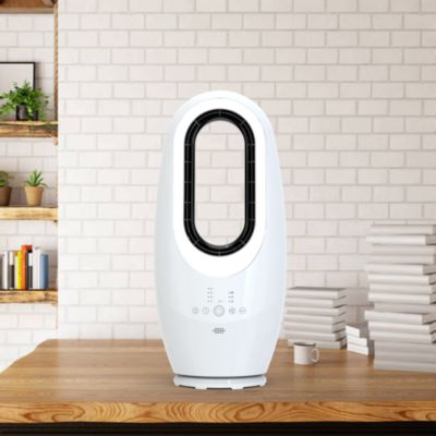 Ventilateur mobile blanc avec led 45W 61dB(A)