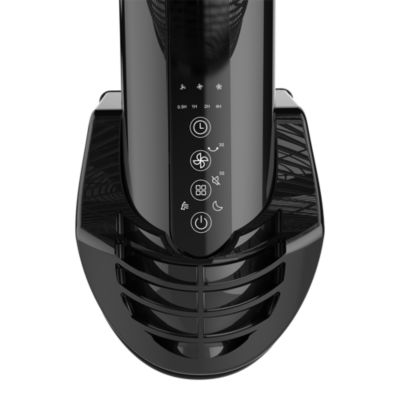 Ventilateur mural 40 cm noir 3 vitesses