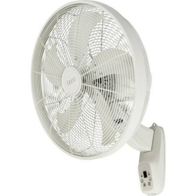 Ventilateur mural DC 36 W Lucci AIR Glide DC WV, diamètre 45 mm, blanc