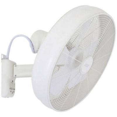 Ventilateur mural Lucci AIR Breeze 460 mm 50 W blanc oscillant avec télécommande