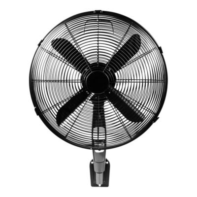 Ventilateur mural noir Ø 40 cm 60 W