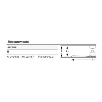 Ventilateur plafond acier blanc mat IP44 anticorrosion moteur DC telecommande