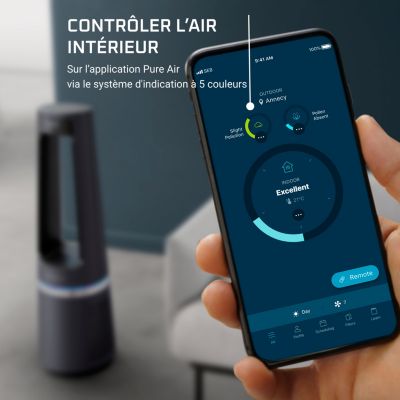 Ventilateur sans pales connecté Rowenta Eclipse 3-en-1 Connect