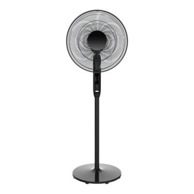 Ventilateur sur pied 3 vitesses 40 cm noir