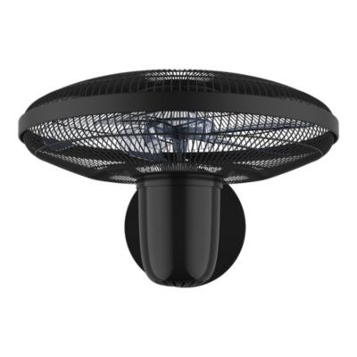 Ventilateur sur pied 3 vitesses 40 cm noir