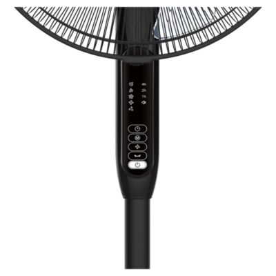 Ventilateur sur pied 3 vitesses 40 cm noir