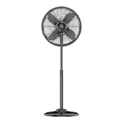 Ventilateur sur pied 45W métal noir TX-16GA