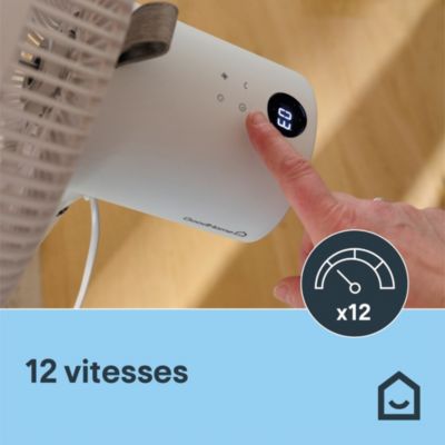 Ventilateur sur pied de 40cm GoodHome