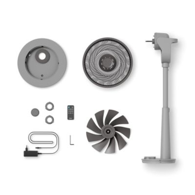 Ventilateur Sur Pied DUUX DXCF27 WHISPER 2 – Gris Mat, 40W, Silencieux