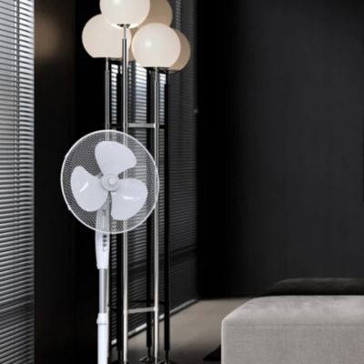 Ventilateur sur pied oscillant et inclinant 40 cm 3 vitesses