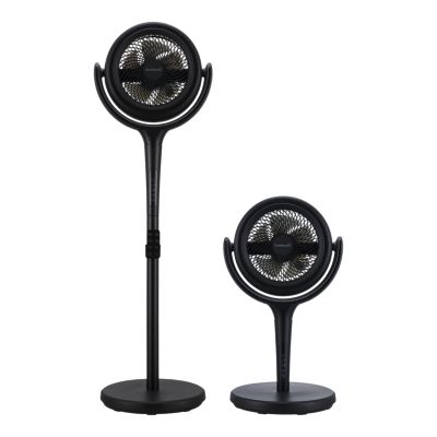 Ventilateur sur pied silencieux GoodHome Ø36,5 cm noir - 12 vitesses, télécommande et oscillation 3D