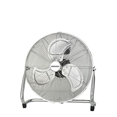 Ventilateur De Sol Blaupunkt 40 Cm - 3 Vitesses - Puissance 90 W - Grille D'aération Orientable - Silencieux - Design Chromé