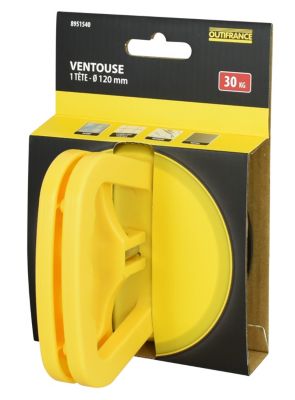 Ventouse 1 tête Ø118MM 30KG Outifrance