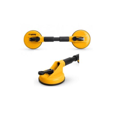 Ventouse de carrelage Double Diam 115 mm Levage 80 Kg Longueur 41cm VITO