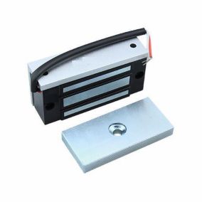 Ventouse électromagnétique mini 60 kg avec signal - pose en applique