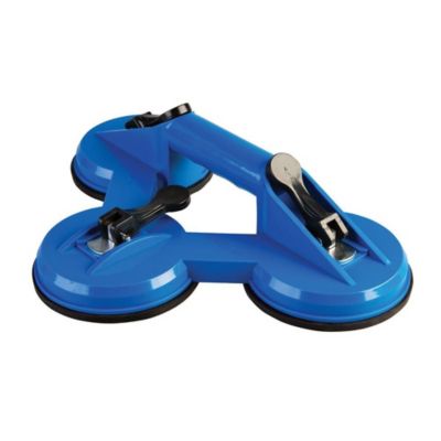 Ventouse Triple 100 kg - Support de Levage Sécurisé - Idéal pour Transporter des Charges Lourdes - Silverline