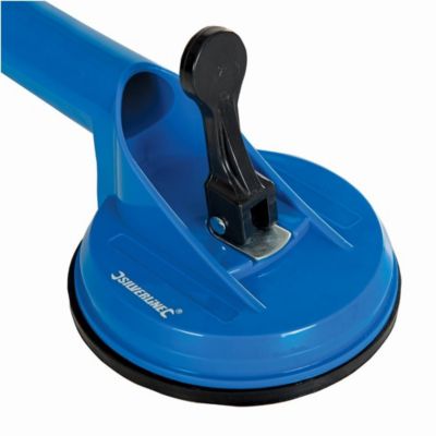 Ventouse Triple 100 kg - Support de Levage Sécurisé - Idéal pour Transporter des Charges Lourdes - Silverline