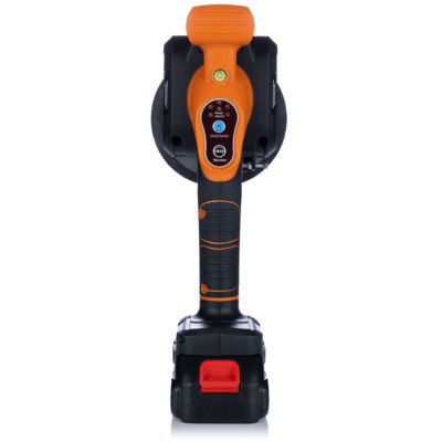 Ventouse Vibrante Sans Fil OM21V - 21V, 800W, 120 kg, Batterie Lithium, Pose Précise Carrelage, Mallette Incluse