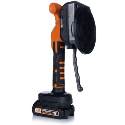 Ventouse Vibrante Sans Fil OM21V - 21V, 800W, 120 kg, Batterie Lithium, Pose Précise Carrelage, Mallette Incluse
