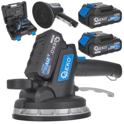 Ventouse Vibrante Sans Fil Pour Pose Carreaux Avec Chargeur Batteries 21V
