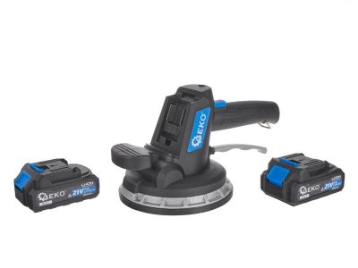 Ventouse Vibrante Sans Fil Pour Pose Carreaux Avec Chargeur Batteries 21V