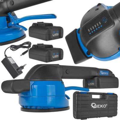 Ventouse Vibrante Sans Fil Pour Pose De Carrelage Chargeur Et 2 Batteries 18V
