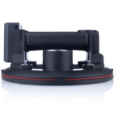 Ventouse à Vide Électrique 200 mm - Batterie Li-Ion 3,6 V, 200 kg, Manomètre Intégré, Pour Carrelage - Verre