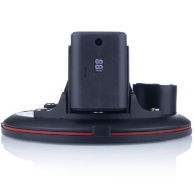 Ventouse à Vide Électrique 200 mm - Batterie Li-Ion 3,6 V, 200 kg, Manomètre Intégré, Pour Carrelage - Verre