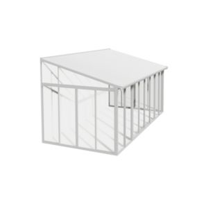 Véranda Canopia SanRemo 2.77 x 5.46m Blanche