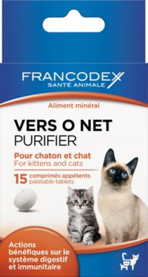 Vermifuge Vers O Net Pour Chat En Comprime Castorama