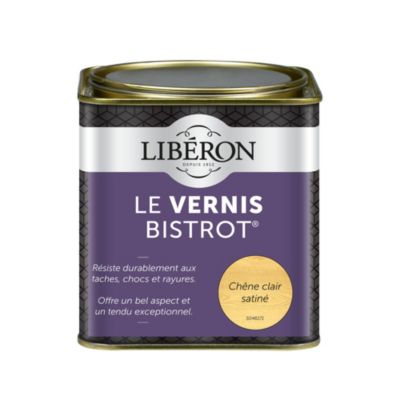 Vernis bistrot Libéron incolore satiné 250ml