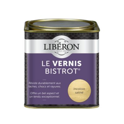 Vernis bistrot Libéron incolore satiné 500ml