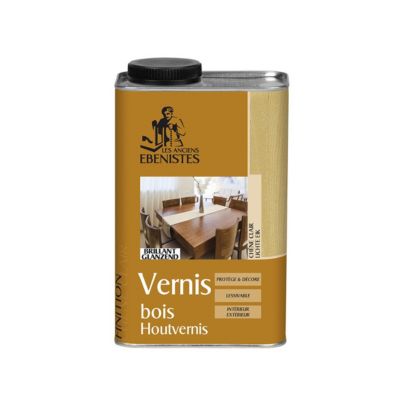 VERNIS BOIS BRILLANT 1L CHENE CLAIR   - Les anciens ébénistes