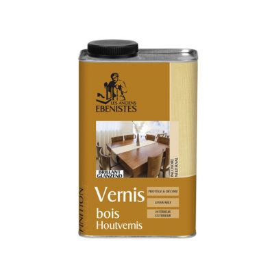VERNIS BOIS BRILLANT 1L INCOLORE   - Les anciens ébénistes
