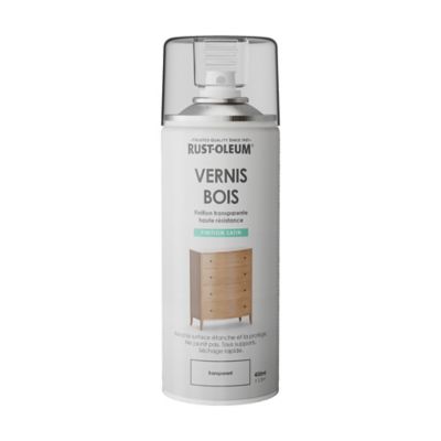 Bombe Aérosol Vernis Transparent 2K (avec Durcisseur) 400ml - Brillant, Résistant à L'essence, Pour Voiture